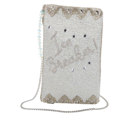 Beaded Crossbody Phone Pouch for Women Medium
