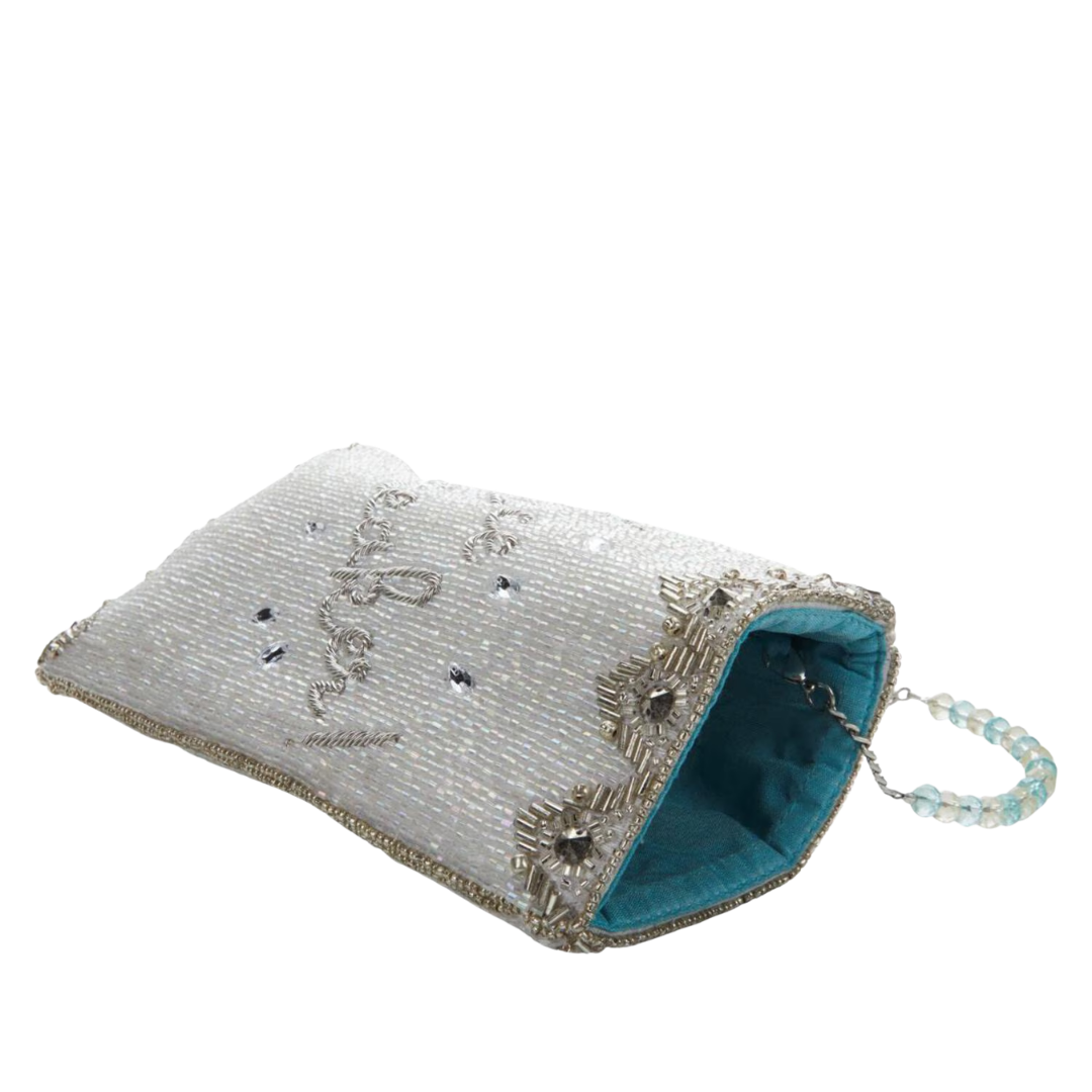 Beaded Crossbody Phone Pouch for Women Medium