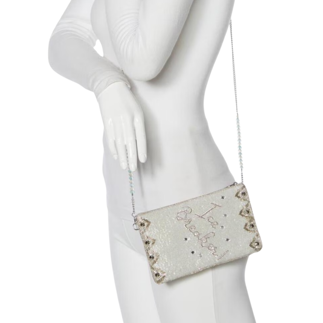 Beaded Crossbody Phone Pouch for Women Medium
